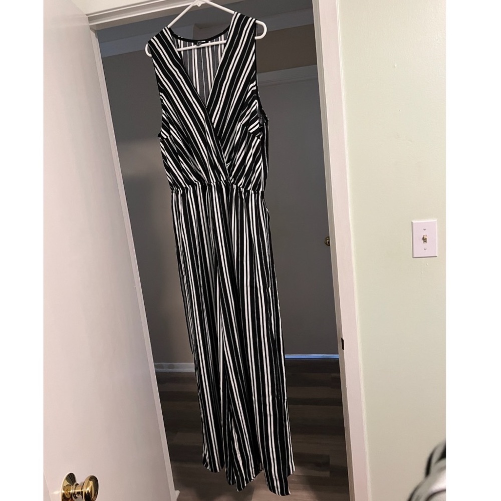 Striped Tank Romper